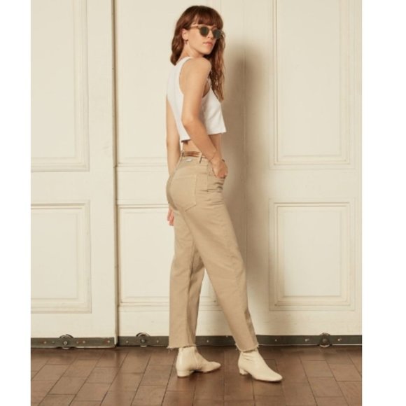 Boyish Tan Straight Leg Jeans - Picture 2 of 12